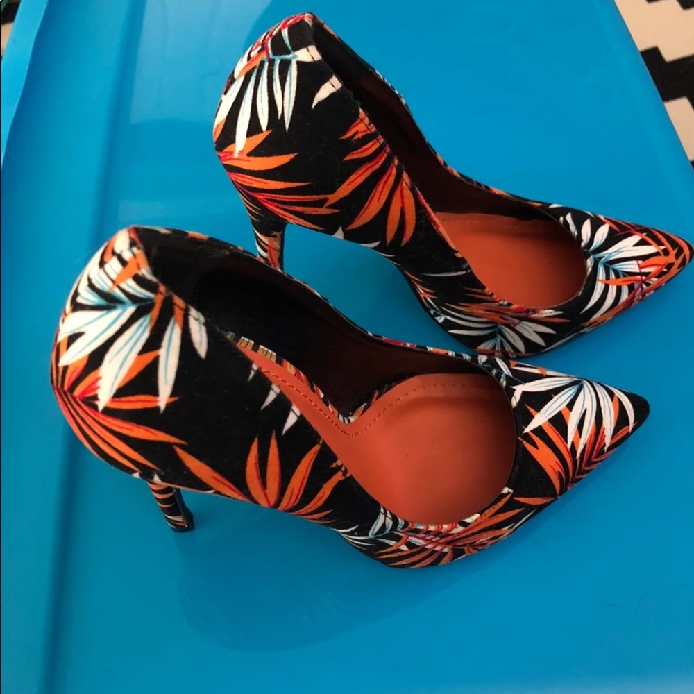 Palm Leaf Heels
